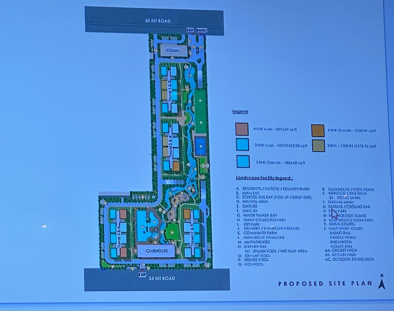 Sobha Rivana Site Plan Layout